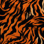 Jungle Animal Skins Pattern 1 Fleece Fabric — fleece fabric folded close-up preview (mv-fleece-v1:lying)