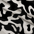 Jungle Animal Skins Pattern 10 Fleece Fabric — fleece fabric folded close-up preview (mv-fleece-v1:lying)