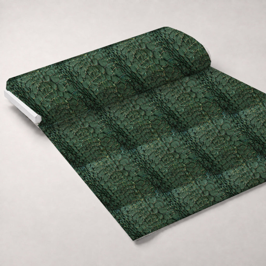 Jungle Animal Skins Pattern 6 Fleece Fabric — fleece fabric unrolled bolt preview (mv-fleece-v1:bolt)