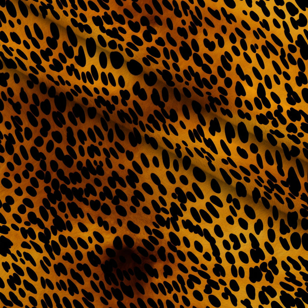 Jungle Animal Skins Pattern 9 Fleece Fabric — fleece fabric folded close-up preview (mv-fleece-v1:lying)