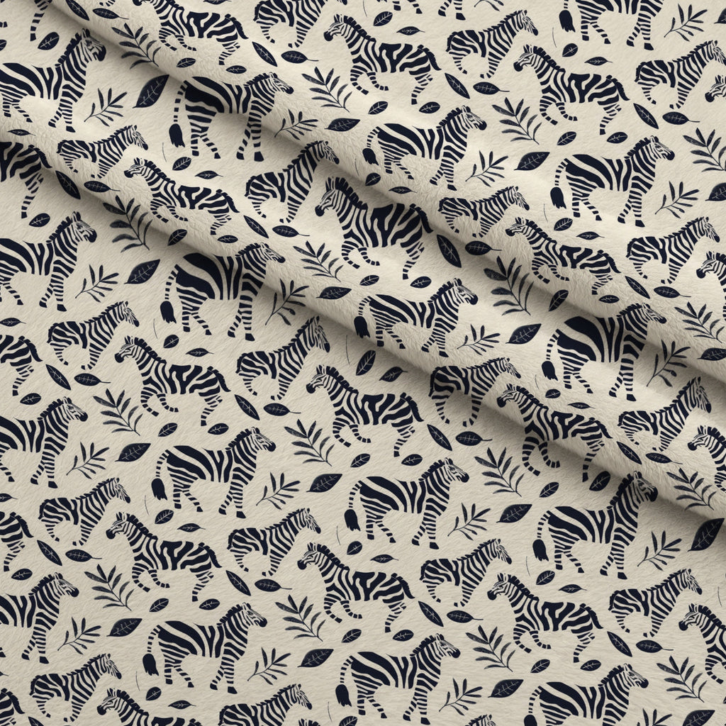 Jungle Cubs Pattern 20 Fleece Fabric — fleece fabric folded close-up preview (mv-fleece-v1:lying)