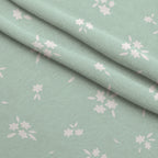 Kawaii Kitty Garden Pattern 13 Fleece Fabric — fleece fabric folded close-up preview (mv-fleece-v1:lying)