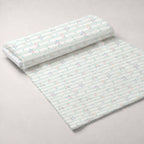 Kawaii Kitty Garden Pattern 5 Fleece Fabric — fleece fabric unrolled bolt preview (mv-fleece-v1:bolt)