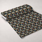 Kimono Clouds Pattern 7 Fleece Fabric — fleece fabric unrolled bolt preview (mv-fleece-v1:bolt)