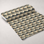 Lamplight Snowfall Pattern 5 Fleece Fabric — fleece fabric unrolled bolt preview (mv-fleece-v1:bolt)