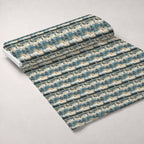 Lamplight Snowfall Pattern 8 Fleece Fabric — fleece fabric unrolled bolt preview (mv-fleece-v1:bolt)