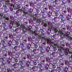 Lavender Crystals Pattern 2 Fleece Fabric — fleece fabric folded close-up preview (mv-fleece-v1:lying)