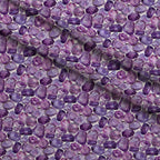 Lavender Crystals Pattern 5 Fleece Fabric — fleece fabric folded close-up preview (mv-fleece-v1:lying)