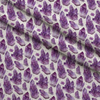 Lavender Crystals Pattern 7 Fleece Fabric — fleece fabric folded close-up preview (mv-fleece-v1:lying)