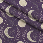 Lavender Lattice Pattern 29 Fleece Fabric — fleece fabric folded close-up preview (mv-fleece-v1:lying)