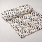 Liberty Blooms Pattern 10 Fleece Fabric — fleece fabric unrolled bolt preview (mv-fleece-v1:bolt)