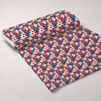 Liberty Blooms Pattern 11 Fleece Fabric — fleece fabric unrolled bolt preview (mv-fleece-v1:bolt)