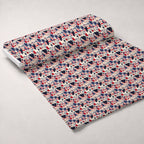 Liberty Blooms Pattern 12 Fleece Fabric — fleece fabric unrolled bolt preview (mv-fleece-v1:bolt)