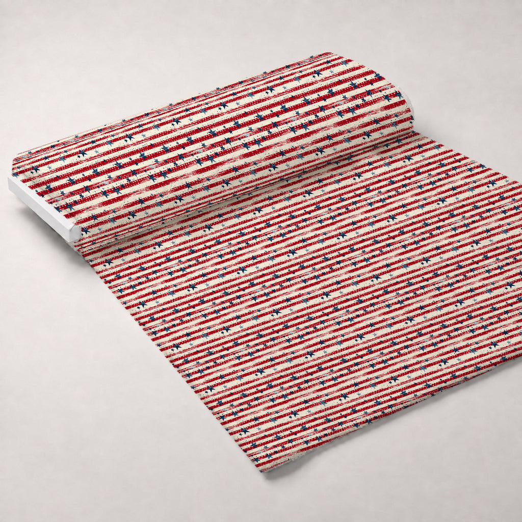 Liberty Blooms Pattern 3 Fleece Fabric — fleece fabric unrolled bolt preview (mv-fleece-v1:bolt)