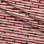 Liberty Blooms Pattern 3 Fleece Fabric — fleece fabric folded close-up preview (mv-fleece-v1:lying)