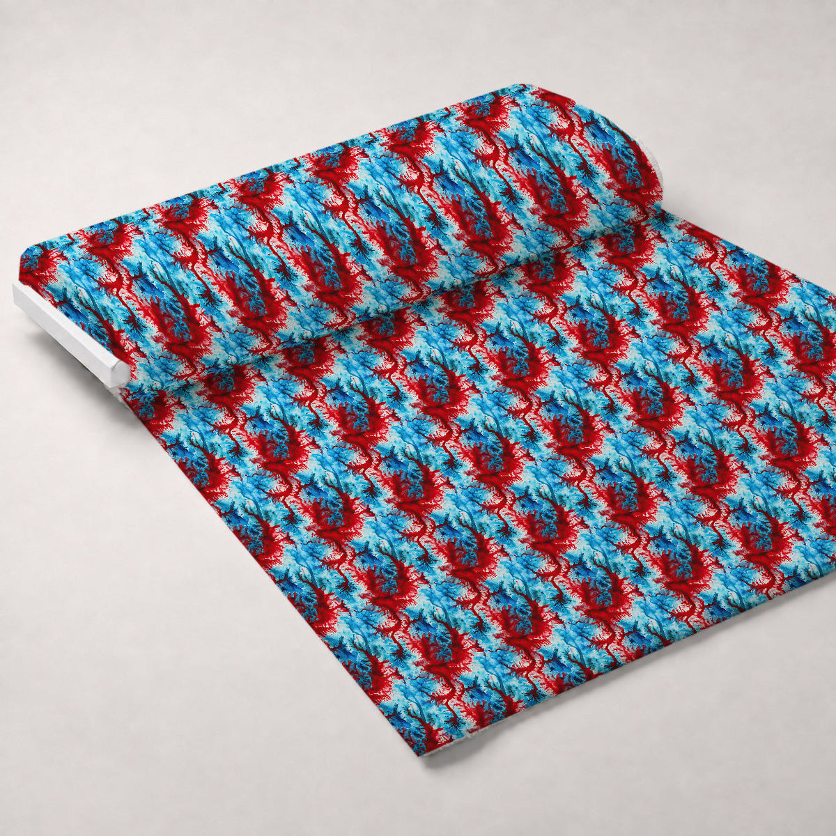 Liberty Swirl Pattern 2 Fleece Fabric — fleece fabric unrolled bolt preview (mv-fleece-v1:bolt)