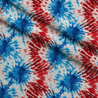 Liberty Swirl Pattern 3 Fleece Fabric — fleece fabric folded close-up preview (mv-fleece-v1:lying)