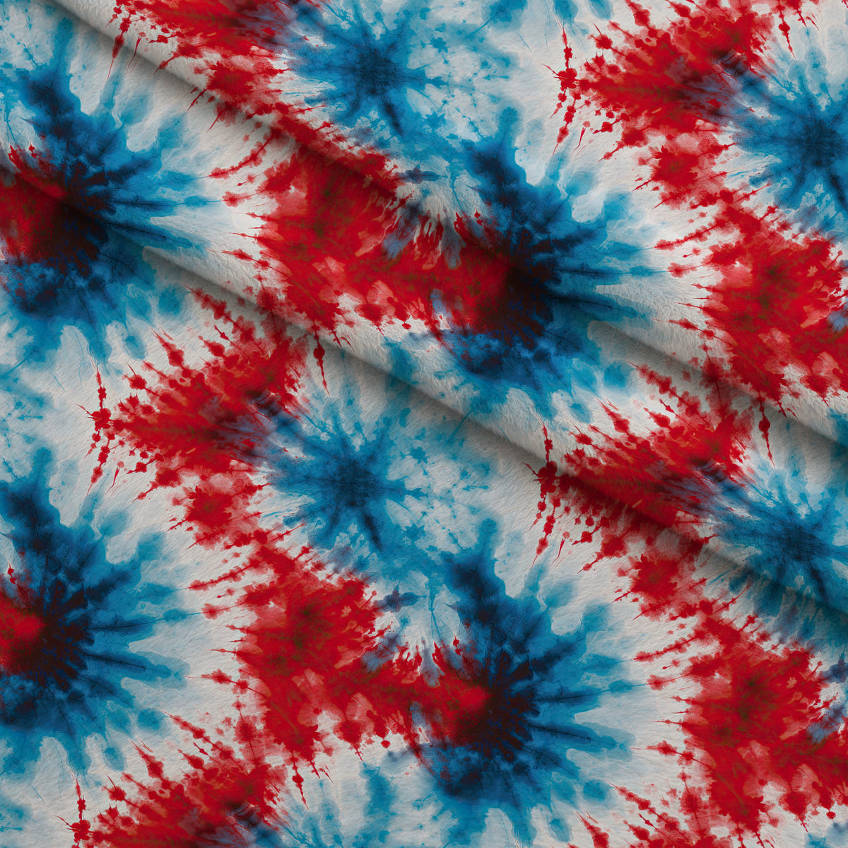 Liberty Swirl Pattern 4 Fleece Fabric — fleece fabric folded close-up preview (mv-fleece-v1:lying)