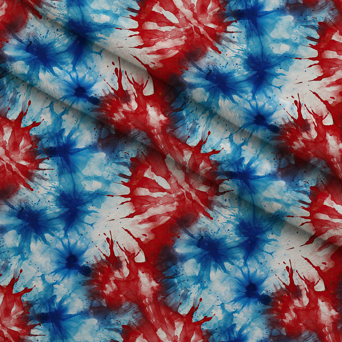 Liberty Swirl Pattern 6 Fleece Fabric — fleece fabric folded close-up preview (mv-fleece-v1:lying)