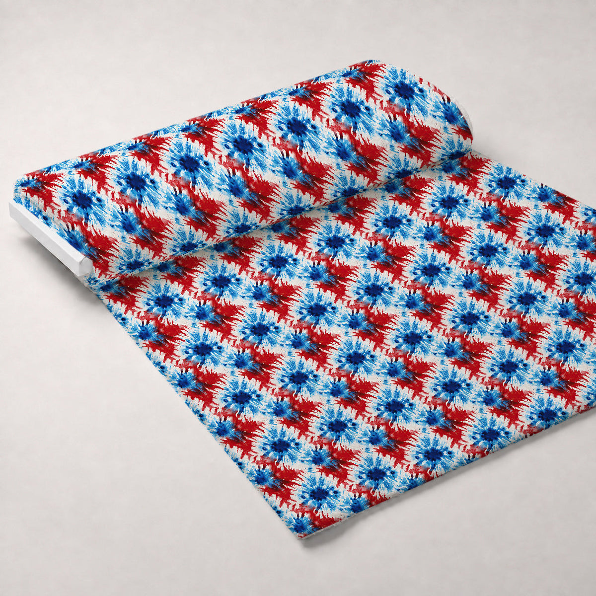 Liberty Swirl Pattern 7 Fleece Fabric — fleece fabric unrolled bolt preview (mv-fleece-v1:bolt)