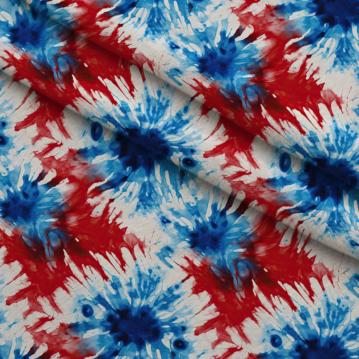 Liberty Swirl Pattern 7 Fleece Fabric — fleece fabric folded close-up preview (mv-fleece-v1:lying)