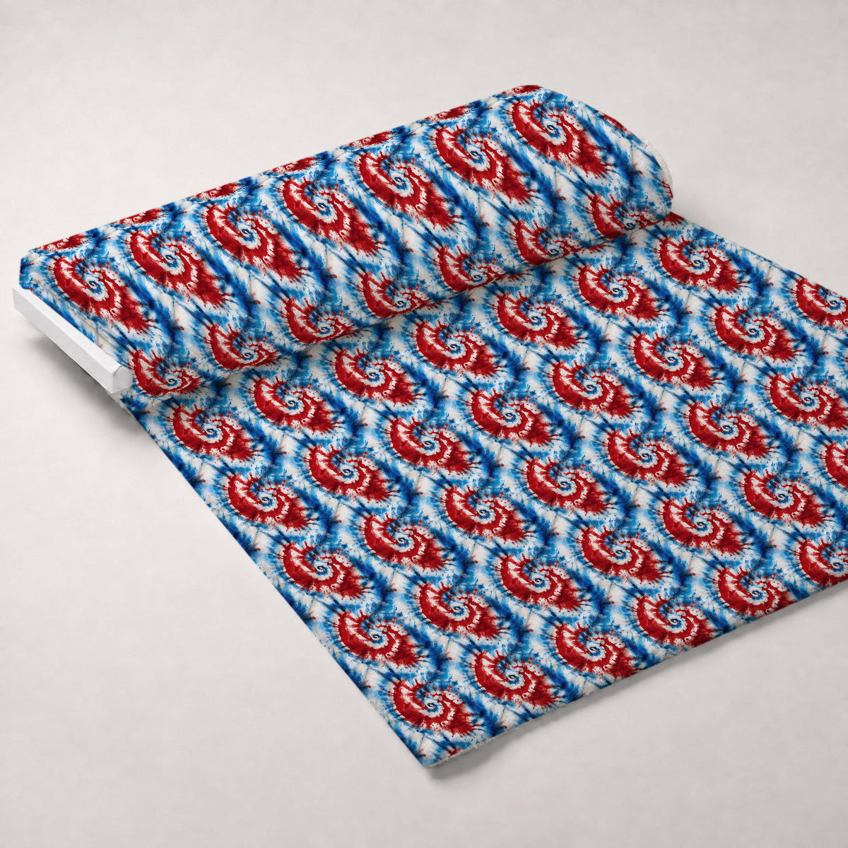 Liberty Swirl Pattern 9 Fleece Fabric — fleece fabric unrolled bolt preview (mv-fleece-v1:bolt)