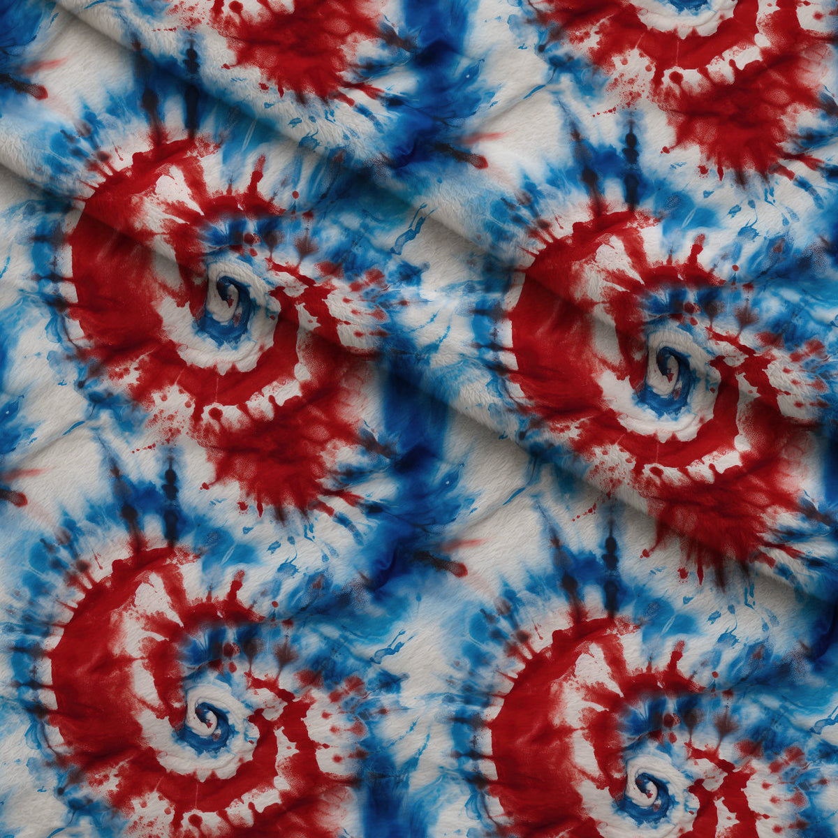 Liberty Swirl Pattern 9 Fleece Fabric — fleece fabric folded close-up preview (mv-fleece-v1:lying)