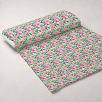 Lily Pond Serenity Pattern 6 Fleece Fabric — fleece fabric unrolled bolt preview (mv-fleece-v1:bolt)