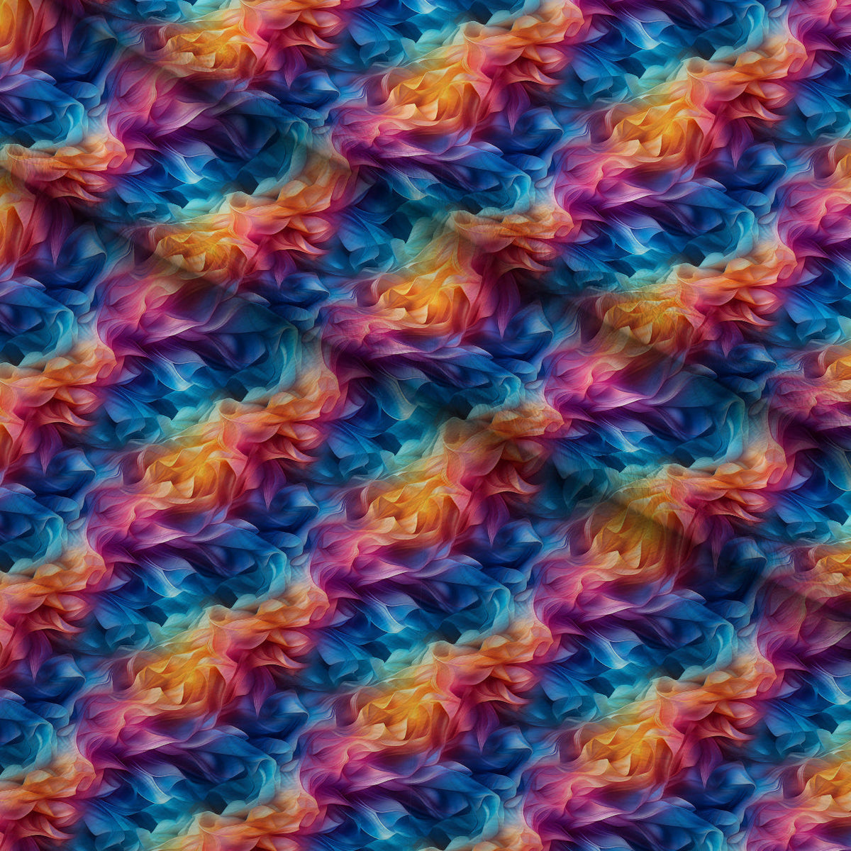 Liquid Prism Pattern 1 Fleece Fabric — fleece fabric folded close-up preview (mv-fleece-v1:lying)