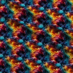 Liquid Prism Pattern 5 Fleece Fabric — fleece fabric folded close-up preview (mv-fleece-v1:lying)