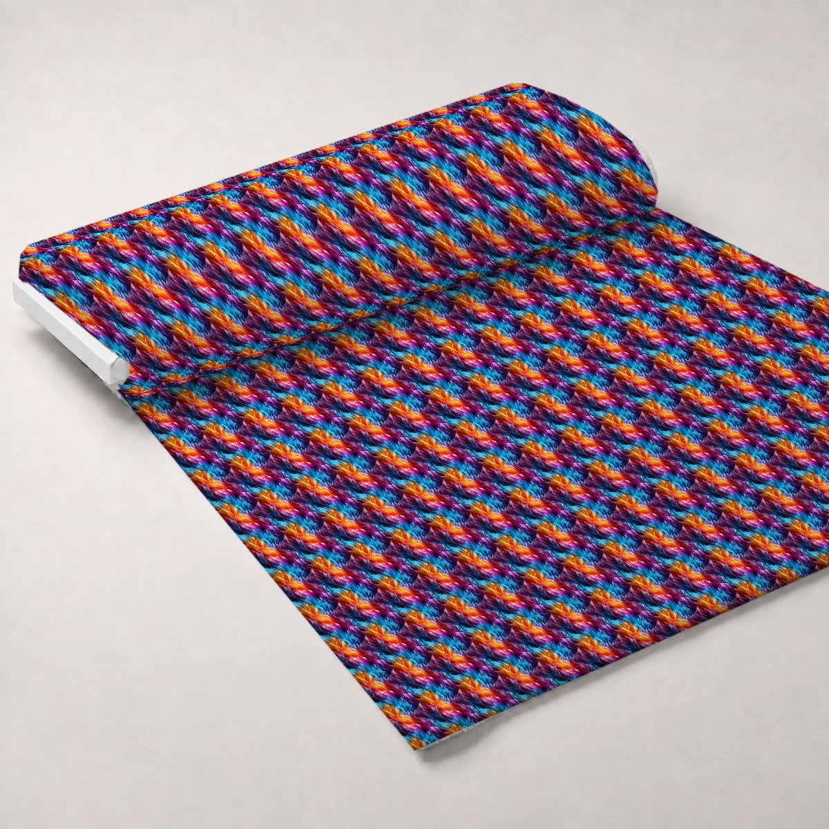 Liquid Prism Pattern 6 Fleece Fabric — fleece fabric unrolled bolt preview (mv-fleece-v1:bolt)