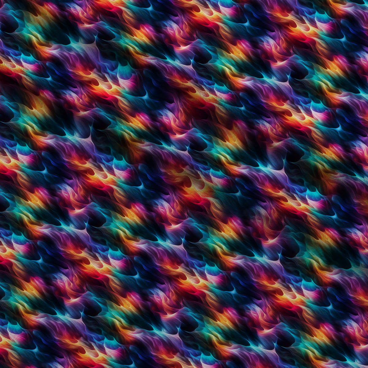 Liquid Prism Pattern 7 Fleece Fabric — fleece fabric folded close-up preview (mv-fleece-v1:lying)