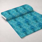 Liquid Sapphire Pattern 1 Fleece Fabric — fleece fabric unrolled bolt preview (mv-fleece-v1:bolt)