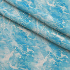 Liquid Sapphire Pattern 2 Fleece Fabric — fleece fabric folded close-up preview (mv-fleece-v1:lying)