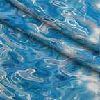 Liquid Sapphire Pattern 5 Fleece Fabric — fleece fabric folded close-up preview (mv-fleece-v1:lying)
