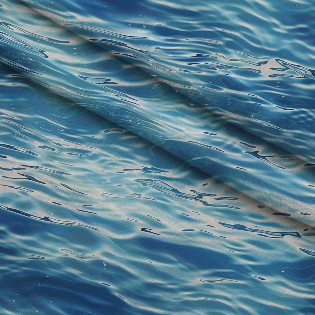 Liquid Sapphire Pattern 7 Fleece Fabric — fleece fabric folded close-up preview (mv-fleece-v1:lying)