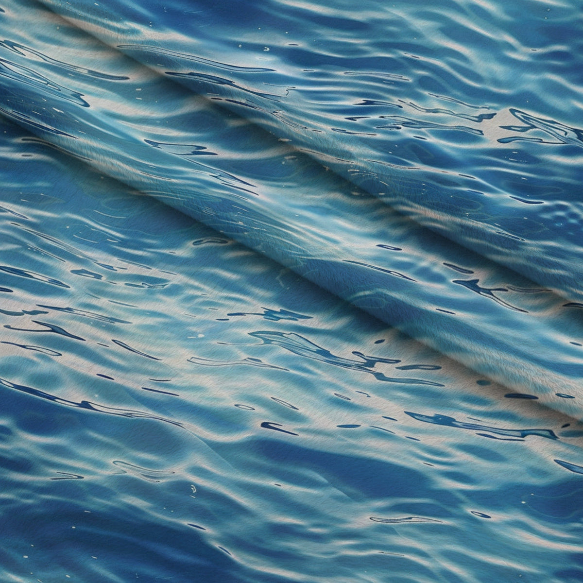 Liquid Sapphire Pattern 7 Fleece Fabric — fleece fabric folded close-up preview (mv-fleece-v1:lying)