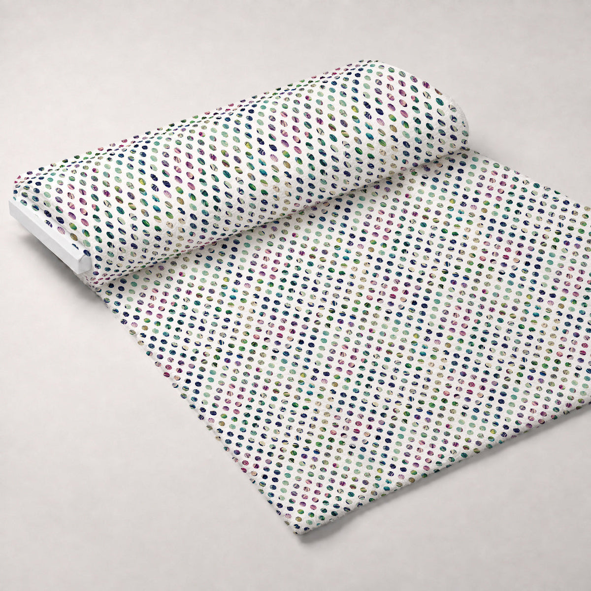 Love Letter Blooms Pattern 19 Fleece Fabric — fleece fabric unrolled bolt preview (mv-fleece-v1:bolt)