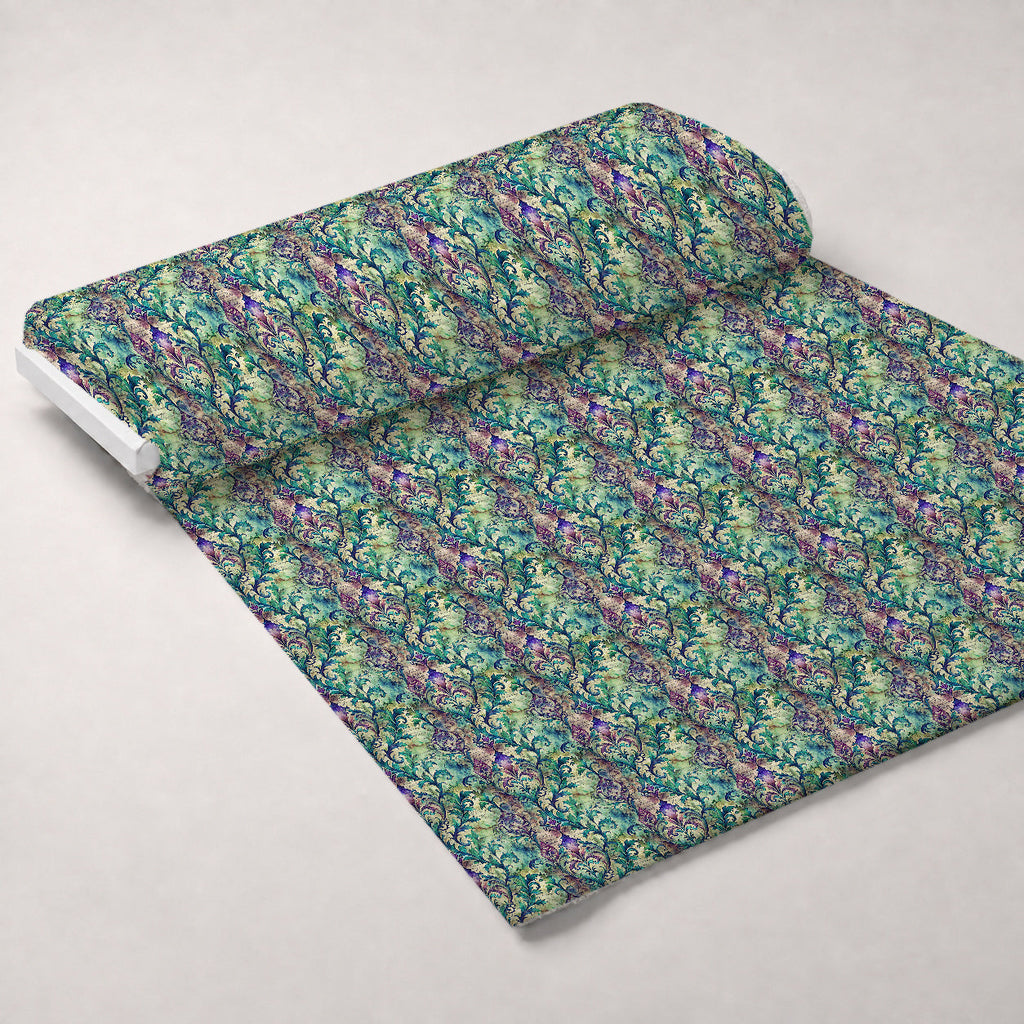 Love Letter Blooms Pattern 5 Fleece Fabric — fleece fabric unrolled bolt preview (mv-fleece-v1:bolt)