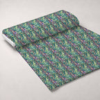 Love Letter Blooms Pattern 5 Fleece Fabric — fleece fabric unrolled bolt preview (mv-fleece-v1:bolt)