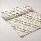 Lulav and Etrog Pattern 14 Fleece Fabric — fleece fabric unrolled bolt preview (mv-fleece-v1:bolt)