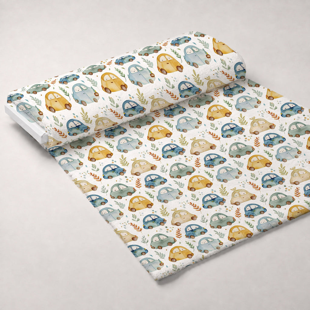Lullaby Skies Pattern 11 Fleece Fabric — fleece fabric unrolled bolt preview (mv-fleece-v1:bolt)