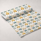 Lullaby Skies Pattern 11 Fleece Fabric — fleece fabric unrolled bolt preview (mv-fleece-v1:bolt)