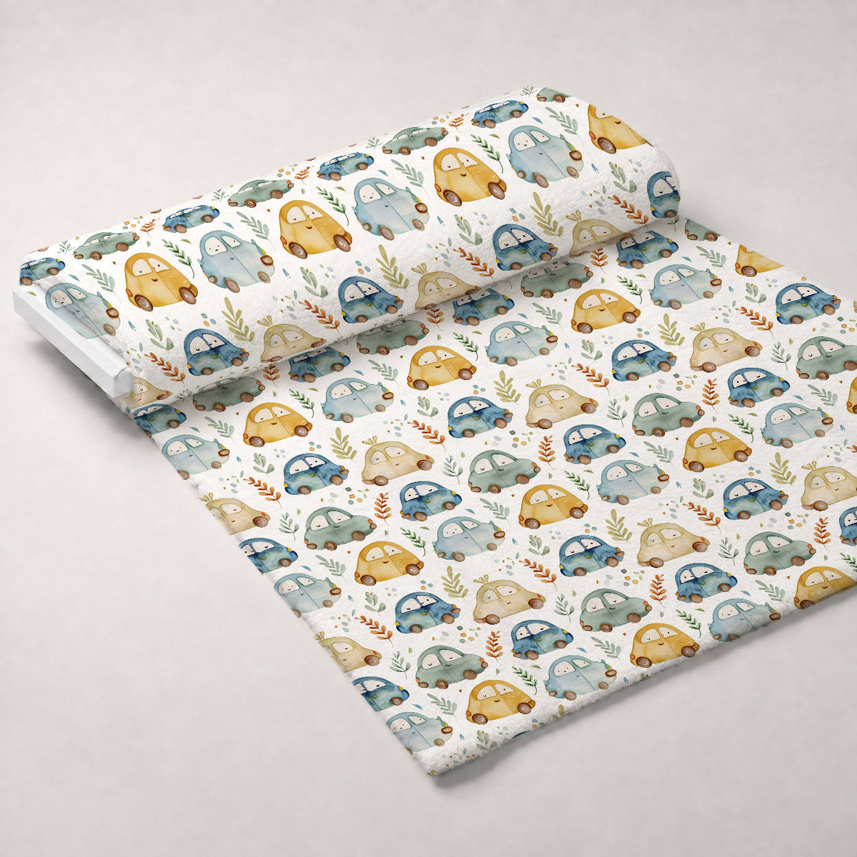Lullaby Skies Pattern 11 Fleece Fabric — fleece fabric unrolled bolt preview (mv-fleece-v1:bolt)