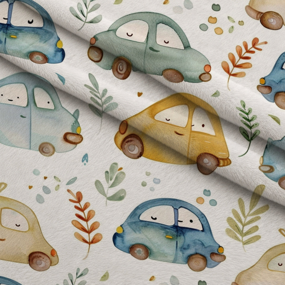 Lullaby Skies Pattern 11 Fleece Fabric — fleece fabric folded close-up preview (mv-fleece-v1:lying)