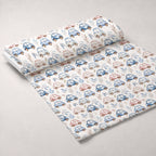Lullaby Skies Pattern 12 Fleece Fabric — fleece fabric unrolled bolt preview (mv-fleece-v1:bolt)