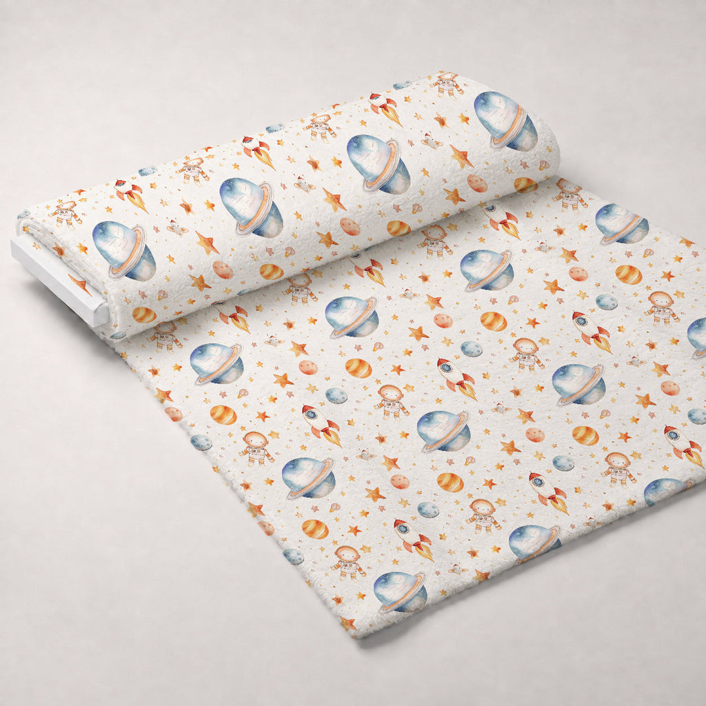 Lullaby Skies Pattern 3 Fleece Fabric — fleece fabric unrolled bolt preview (mv-fleece-v1:bolt)