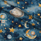 Lullaby Skies Pattern 4 Fleece Fabric — fleece fabric folded close-up preview (mv-fleece-v1:lying)