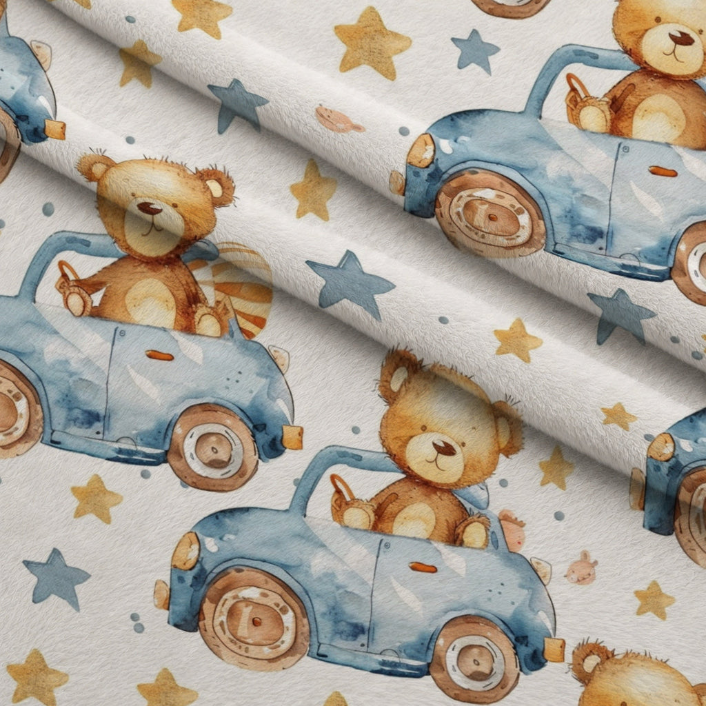 Lullaby Skies Pattern 5 Fleece Fabric — fleece fabric folded close-up preview (mv-fleece-v1:lying)