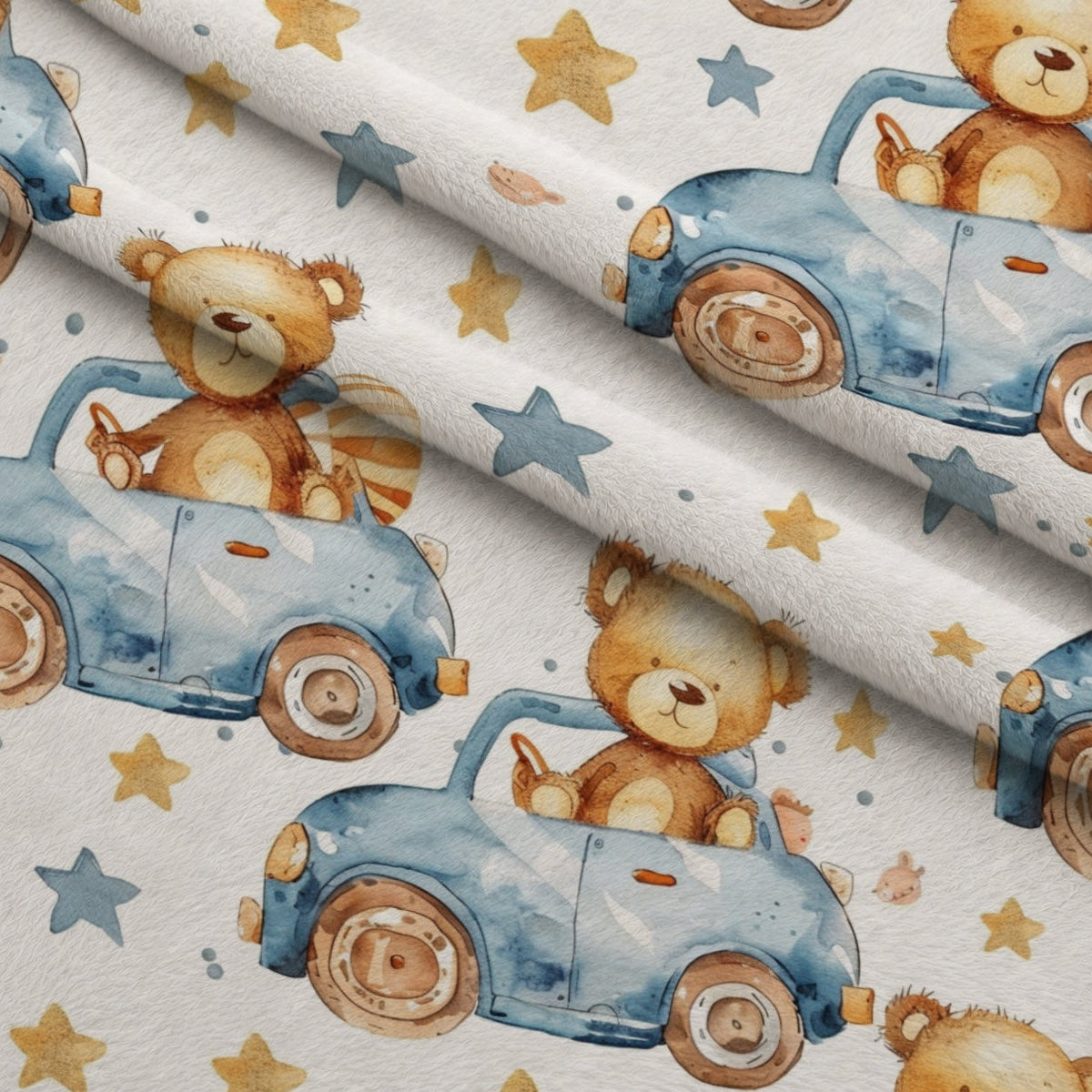 Lullaby Skies Pattern 5 Fleece Fabric — fleece fabric folded close-up preview (mv-fleece-v1:lying)